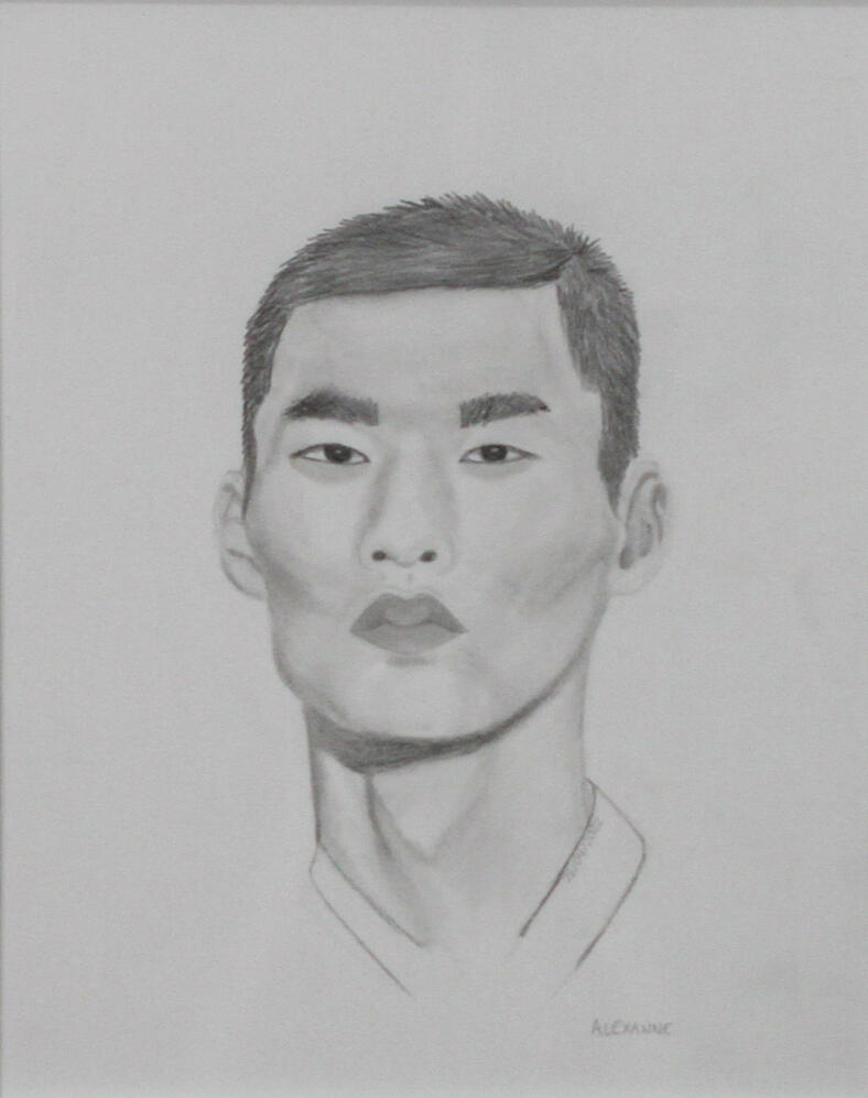 Stoic, 8&quot;x10&quot;, 2022, Pencil on paper, 50$ only the drawing or 60$ framed