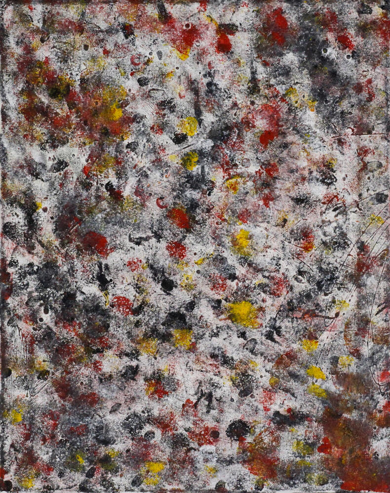 Eclipse, 16&quot;x20&quot;, 2011, Acrylic and oil on canvas, 100$